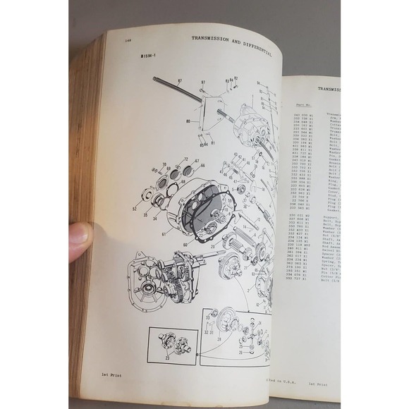 Massey Ferguson Parts Manual for 410 Combine - Picture 3 of 4